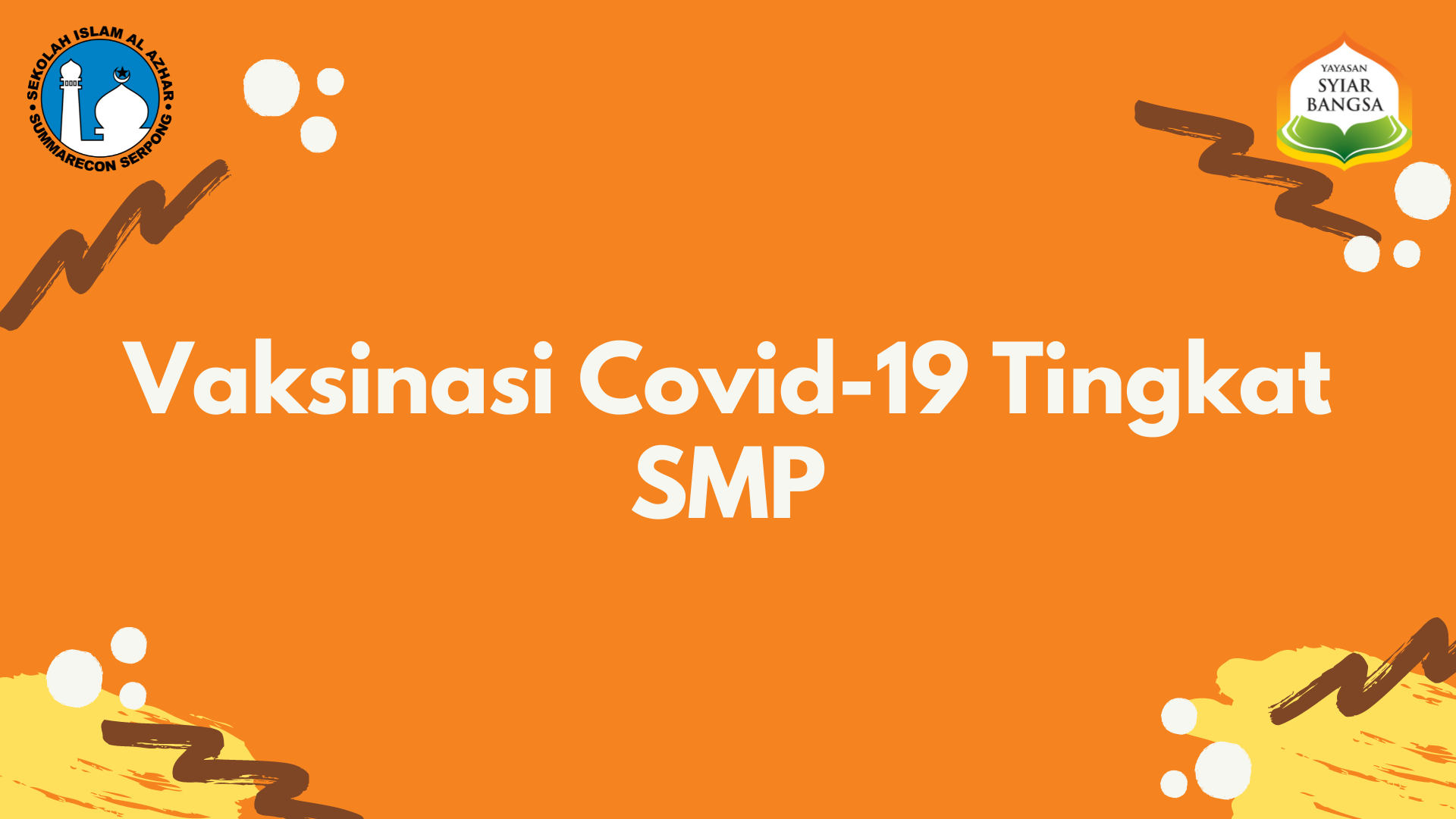 Vaksinasi Covid-19 Tingkat SMP